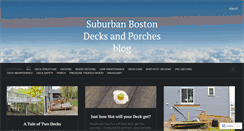 Desktop Screenshot of boston-decks-and-porches.com